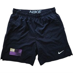 Nike Dri-FIT Savannah Bananas Shorts M  FQ1885010 Baseball Flag Logo Limited